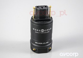 Wireworld Silver-Clad OFC Copper 15A/250V - konektor IEC C13