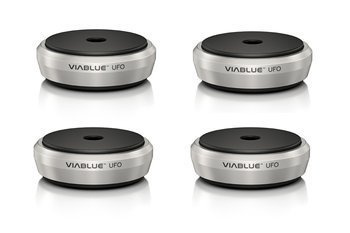 Viablue UFO Absorbers XL Silver - antivibrační základny