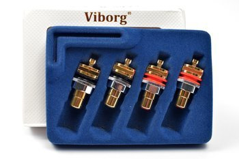 Viborg RC101G - zásuvky RCA