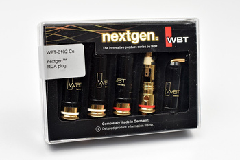 WBT 0102 Cu nextgen Topline, RCA konektory