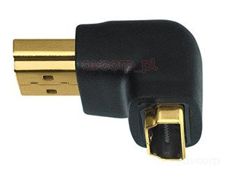 Úhlový adaptér HDMI od společnosti Wireworld