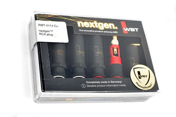 WBT 0114 Cu nextgen Topline, RCA konektory