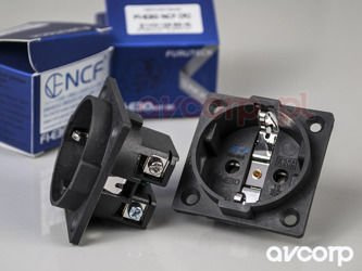 Furutech FI-E30 (R) NCF - montážní zásuvka schuko (EU)