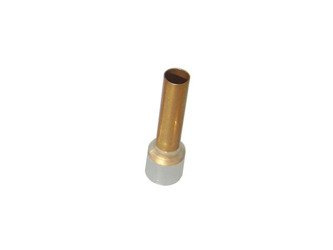 WBT 0445 - Izolovaná měděná dutinka pro krimpování - 10 mm2 pozlacená