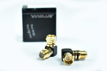 Viablue XS F-Adapter 90° - úhlový adaptér antény