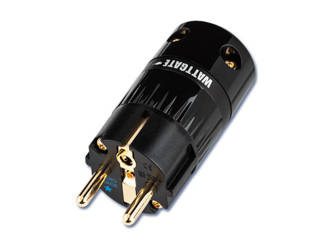 Wattgate 390i Au EVO Audio Grade (černý) - zástrčka Schuko (EU)