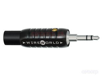 Mini jack 3,5 Wireworld se stříbrným 11,0 mm tělem