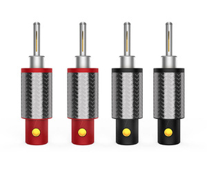 Viborg VB404Ag - banánové zástrčky