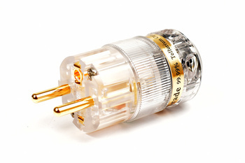 IeGO 8055-Cu - schuko konektor - clear - Furukawa měď