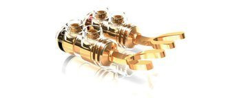 Viablue TS Spades - 6mm konektory s lopatkami