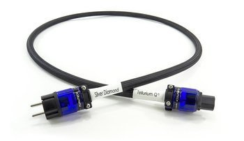 Napájecí kabel Tellurium Q Silver Diamond - schuko EU