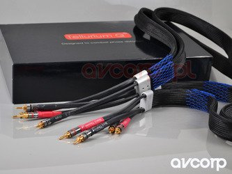 Reproduktorový kabel Tellurium Q Black Diamond - jednožilový - banány