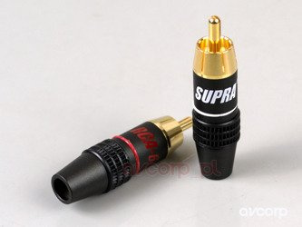 Supra RCA-6 - konektory (cinch)