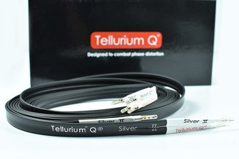 Reproduktorový kabel Tellurium Q Silver II - jednožilový - banány
