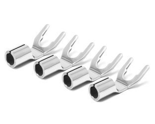 Zástrčky Oyaide SPYT - stříbrné