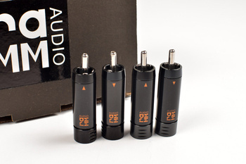 RAMM Audio 30782SR - RCA konektory pro pájení - Ø=8,80mm