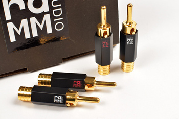 RAMM Audio 20800GT - banánové konektory