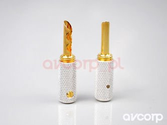 Wireworld GOLD BANANA Uni-Term se zásuvkou - banánky