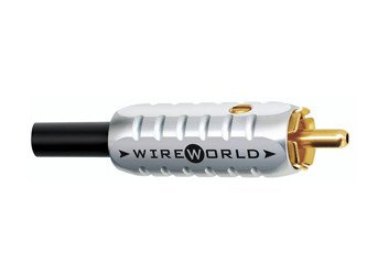 Wireworld RCAM 6,5 mm samec zlaté trubky RCA (LUI/SOI/CRV/UVV/LSM/SSM)