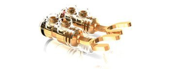 Viablue TS Spades - 8mm konektory s lopatkami