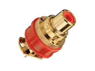 WBT 0201 Cu classic Topline, zásuvky RCA