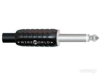 Zástrčka Wireworld PHONE 6,3 mm Mono stříbrná