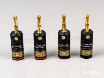 Viablue T6s BANANA - Banánové zástrčky