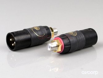 Cardas FRCA-MXLR - adaptér XLR/RCA